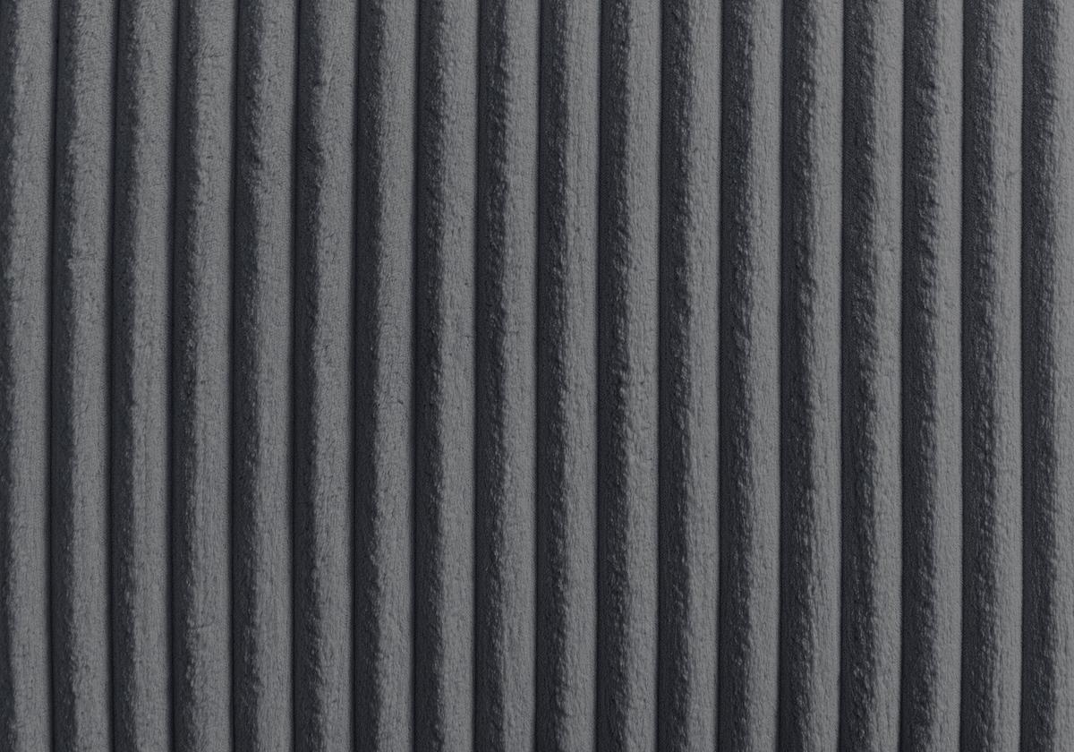 BIG-SESSEL Relaxsessel Mega Cord grau Ø 120 cm 360° drehbar, inklusive 3x Kissen - Grau, Holz/Textil (120/86/120cm) - Furn.Design