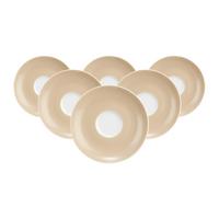 ESPRESSOUNTERTASSEN Liberty Pure Colors Dusty Beige ø 12 cm 6er Set - Beige, Keramik (12cm) - Seltmann Weiden