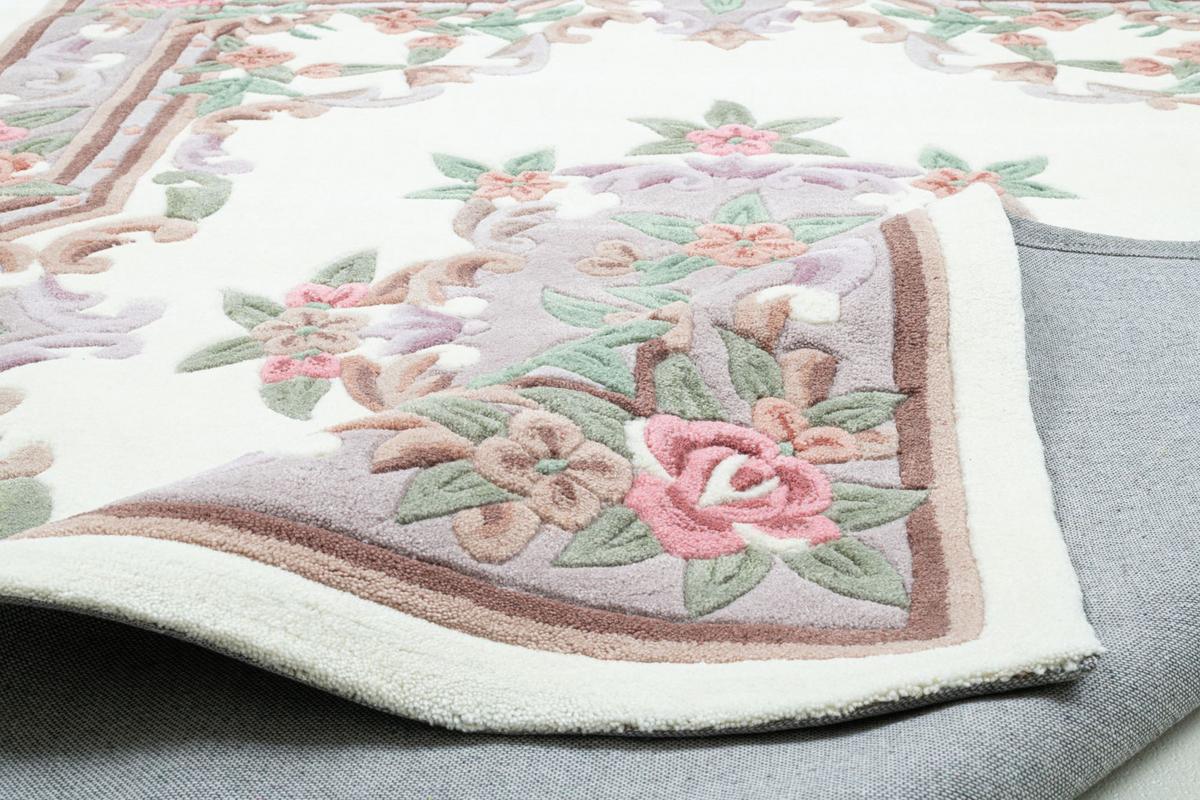 HANDTUFTTEPPICH Ming 120x180 cm - Beige, Textil (120/180cm) - THEKO
