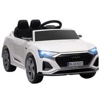 KINDER Elektroauto 12V Kinderauto mit 2,4G Fernbedienung, MP3 Musik & Hupe - Weiß, Kunststoff (98/49.5/43cm) - AIYAPLAY