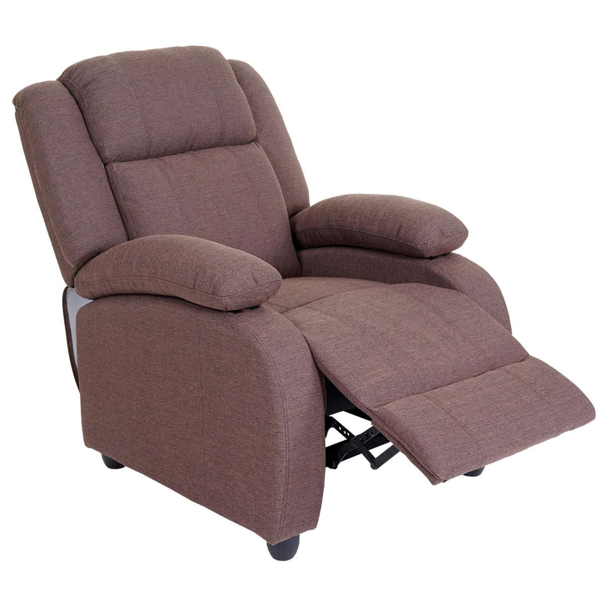 FERNSEHSESSEL Mahagoni Dekor - Braun, Textil (84/102/93cm) - MCW