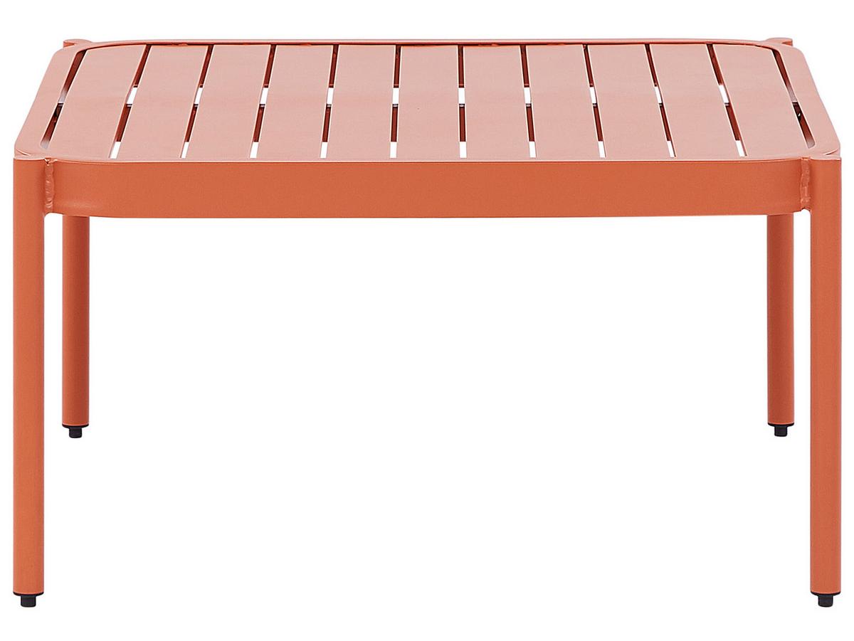 LOUNGE SET 2-Sitzer modular Orange Terracina - Orange, Metall - Beliani