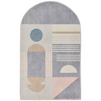 BADTEPPICH Ariella Grau 50x60 cm - Grau, Textil (50/60cm) - Gino Falcone