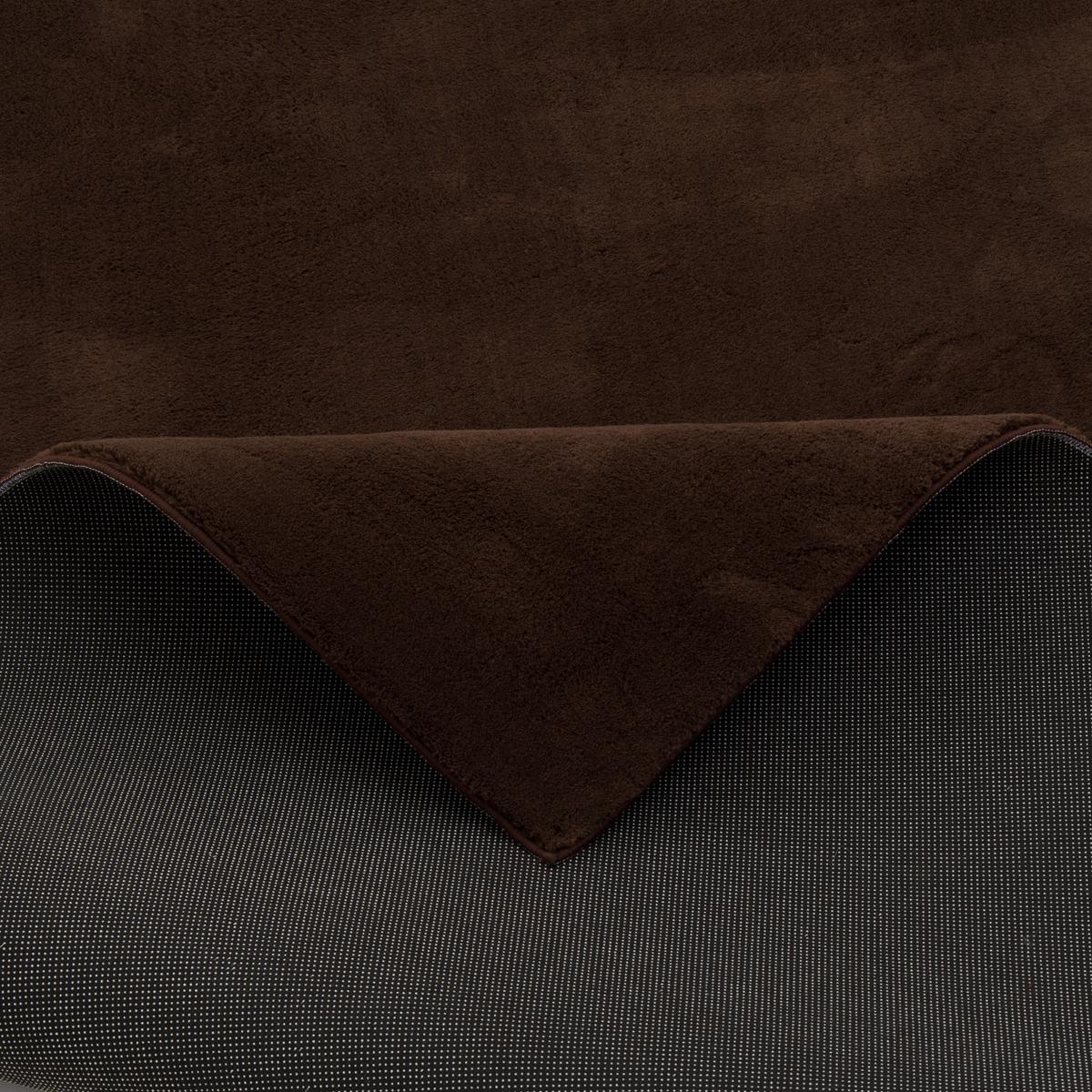 FELLTEPPICH SUPER SOFT PEARL - Dunkelbraun, Textil (120/170cm) - Pergamon