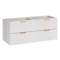 WASCHTISCHUNTERSCHRANK 120cm Oria Weiß - Weiß, Holzwerkstoff (120/50/45.5cm) - Petits-meubles