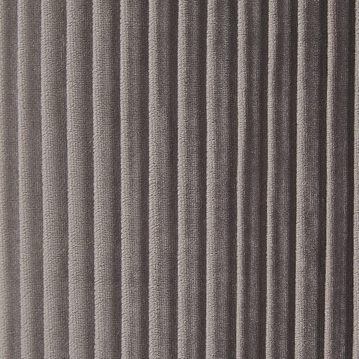 POUF Miramar 35-31/35-31/44-39 cm - Grau, Textil (35/39/35cm) - Beliani