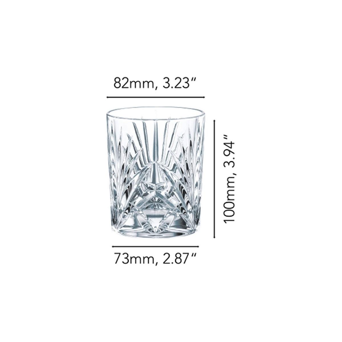 WHISKYTUMBLER Palais transparent 304 ml 6er Set - Transparent, Glas (0.304L) - Nachtmann
