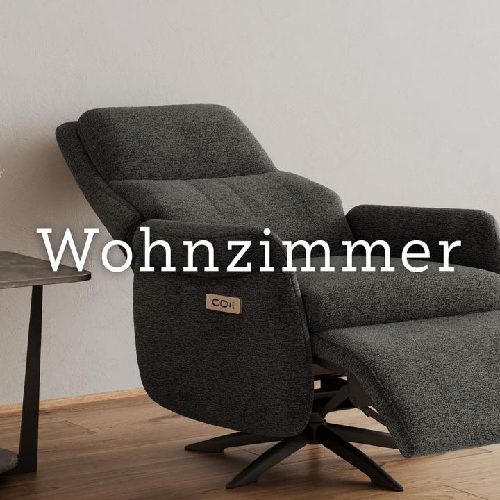 Schwarzer Relaxsessel, Wohnzimmer