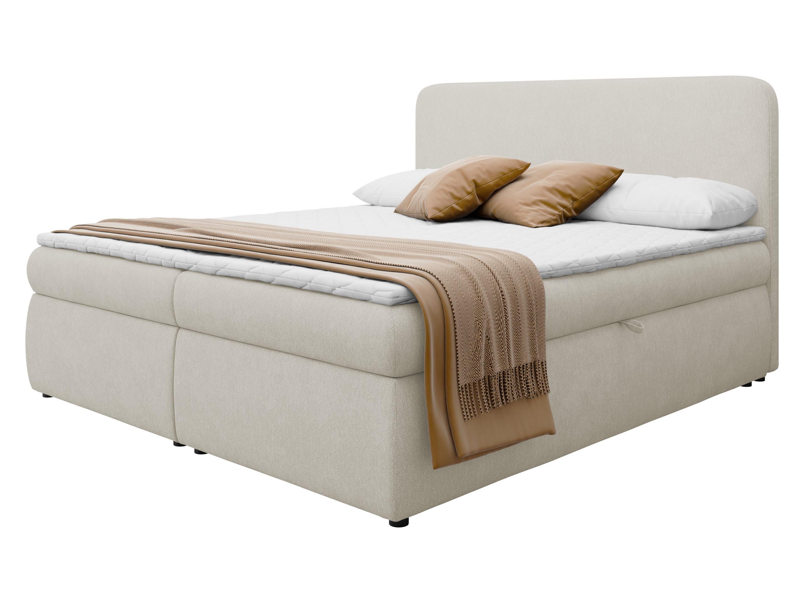 BOXBETT Bonny - H3 - Schwarz/Cappuccino, Holz/Holzwerkstoff (160/200cm) - MIRJAN24