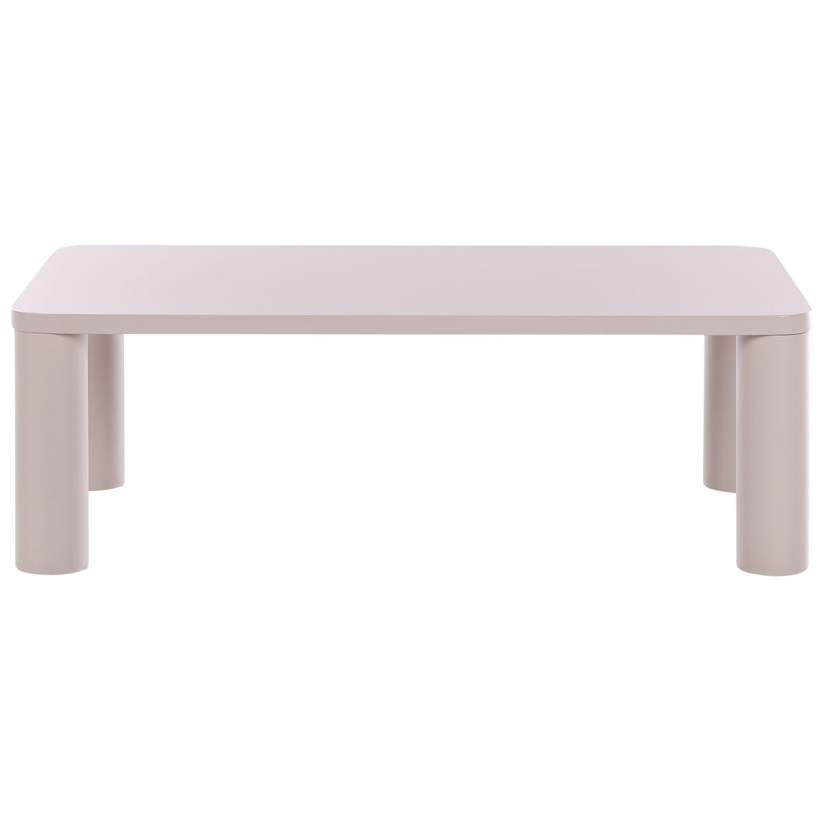 COUCHTISCH Taupe Yentna - Taupe/Beige, Holzwerkstoff (120/60/40cm) - Beliani