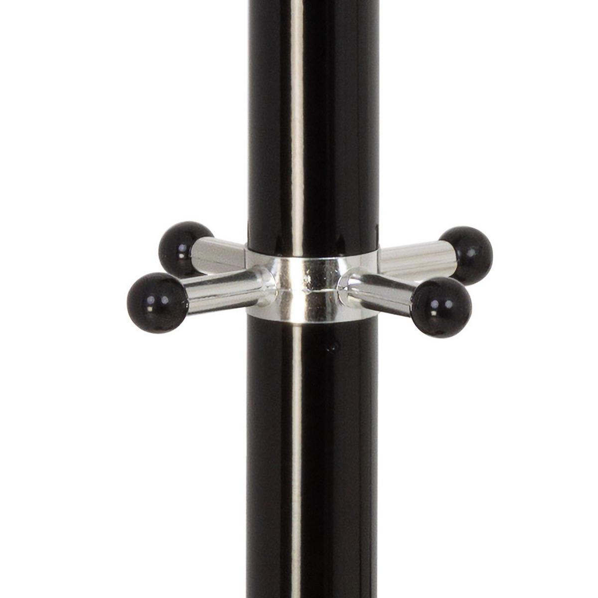 GARDEROBE aus metall - Schwarz, Metall (36/174/36cm) - Wanderlust