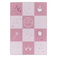 SPIELTEPPICH TRAUN in Rosa, mit Prinzessin-Motiv, 120 x 170 cm - Rosa, Textil (120/170cm) - KADIMA DESIGN