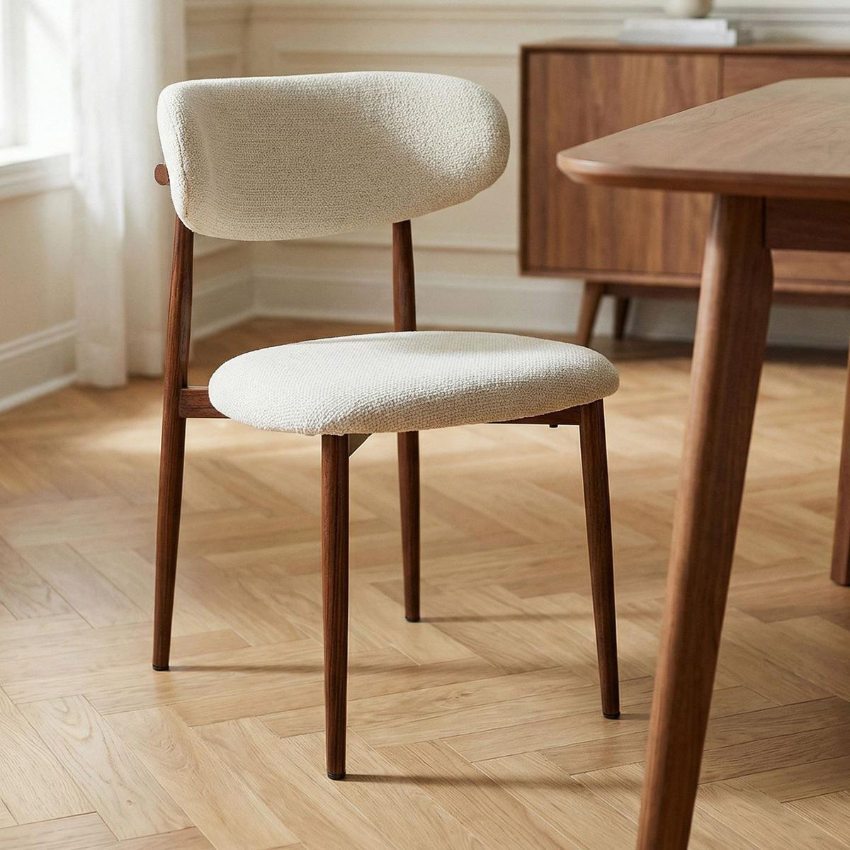 ESSZIMMERSTUHL ACOSTA 2er-Set weiß - Weiß, Textil (49/79/48cm) - IDIMEX