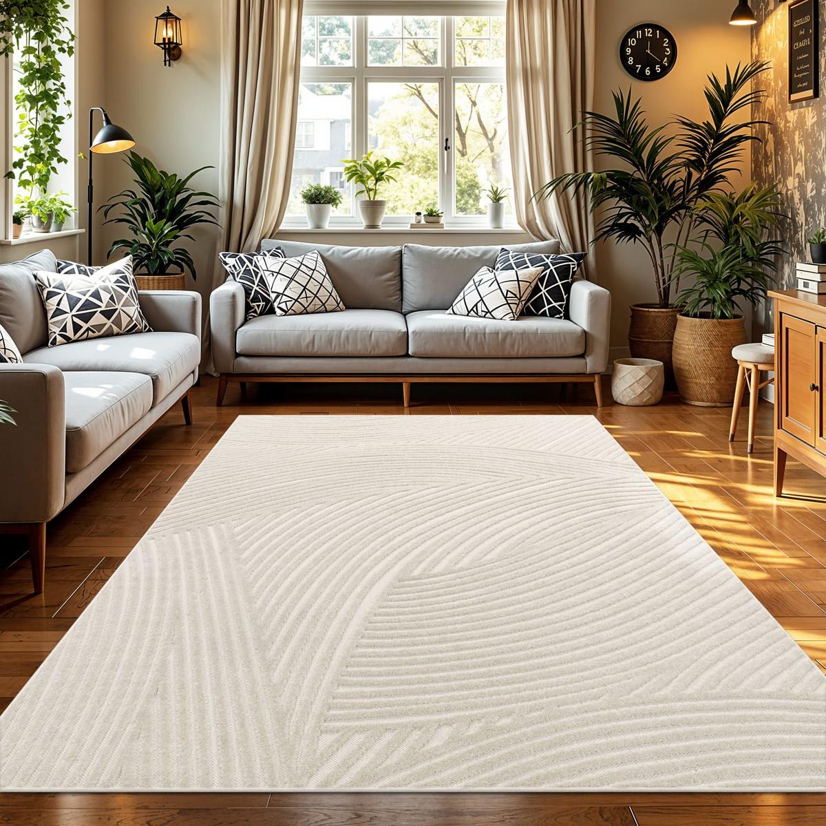 OUTDOORTEPPICH Boho Creme 120 x 170 cm - Creme, Kunststoff (120/170cm) - TT Home