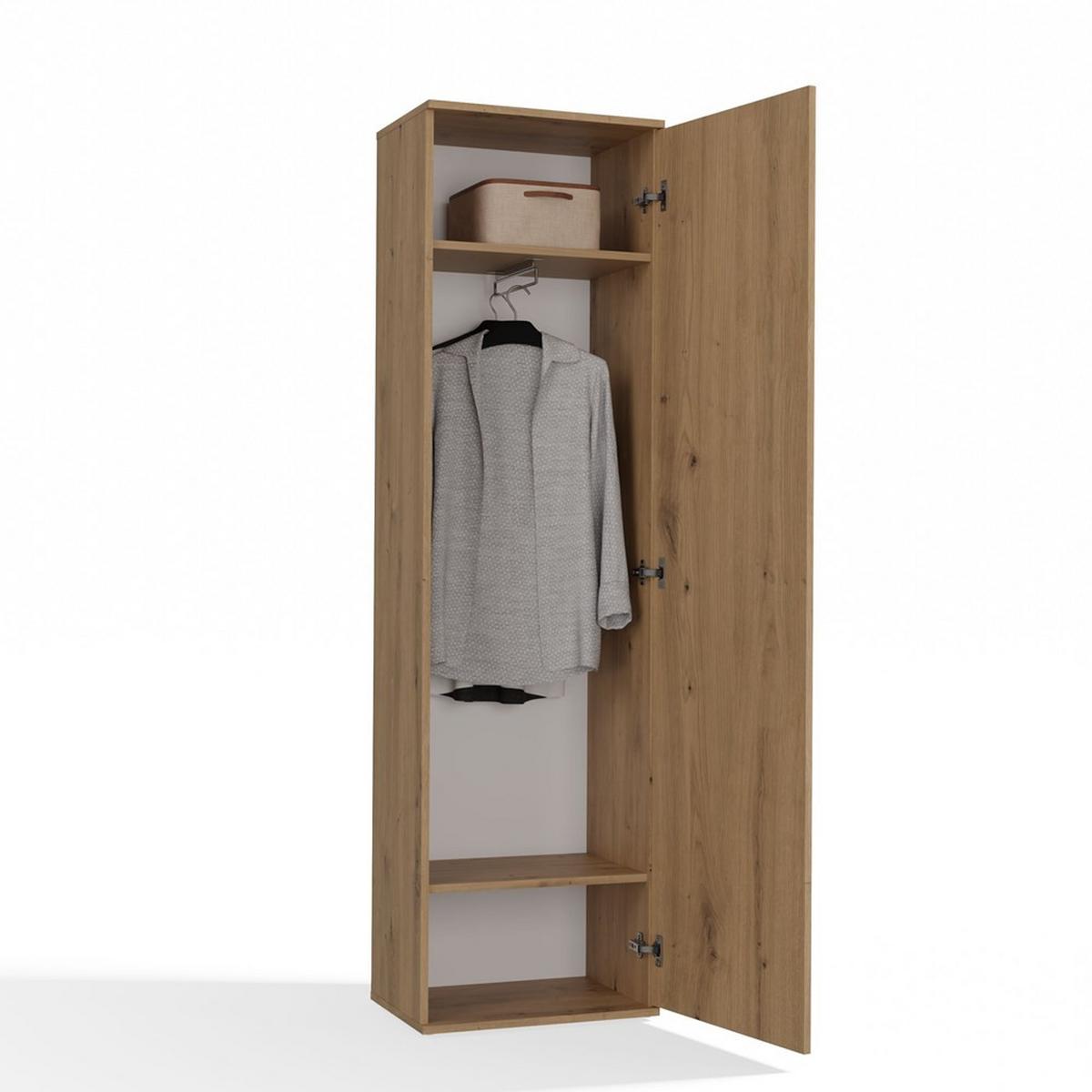 GARDEROBENSCHRANK Artisan 50/180/35 - Eiche Artisan, Holzwerkstoff (50/180/35cm) - RAUMHIRSCH FURNITURE