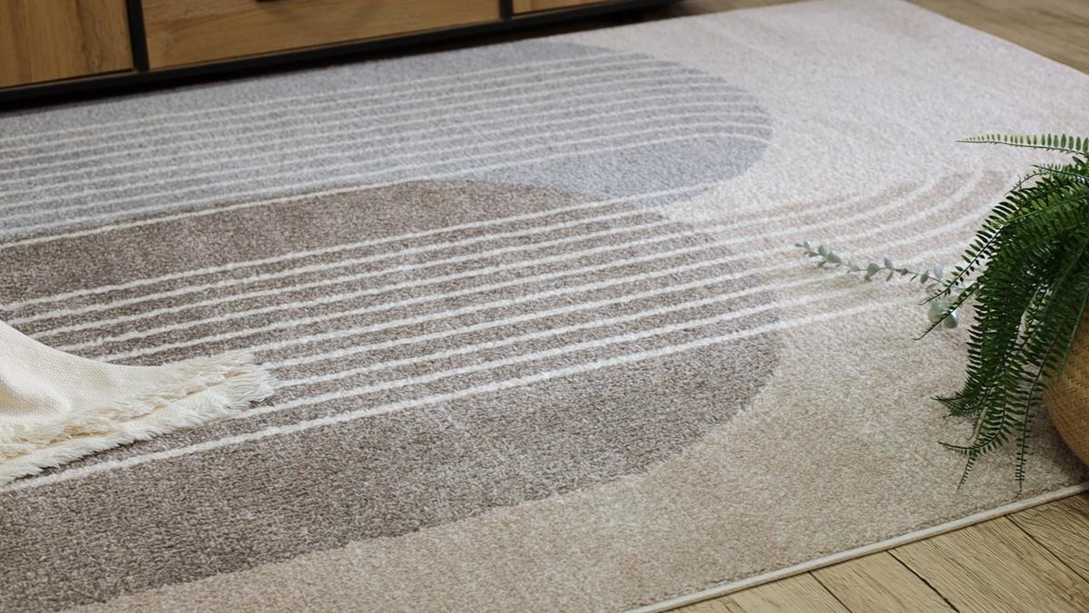 TEPPICH Fusion 120/170 cm - Beige, Textil (120/170cm) - rugsX