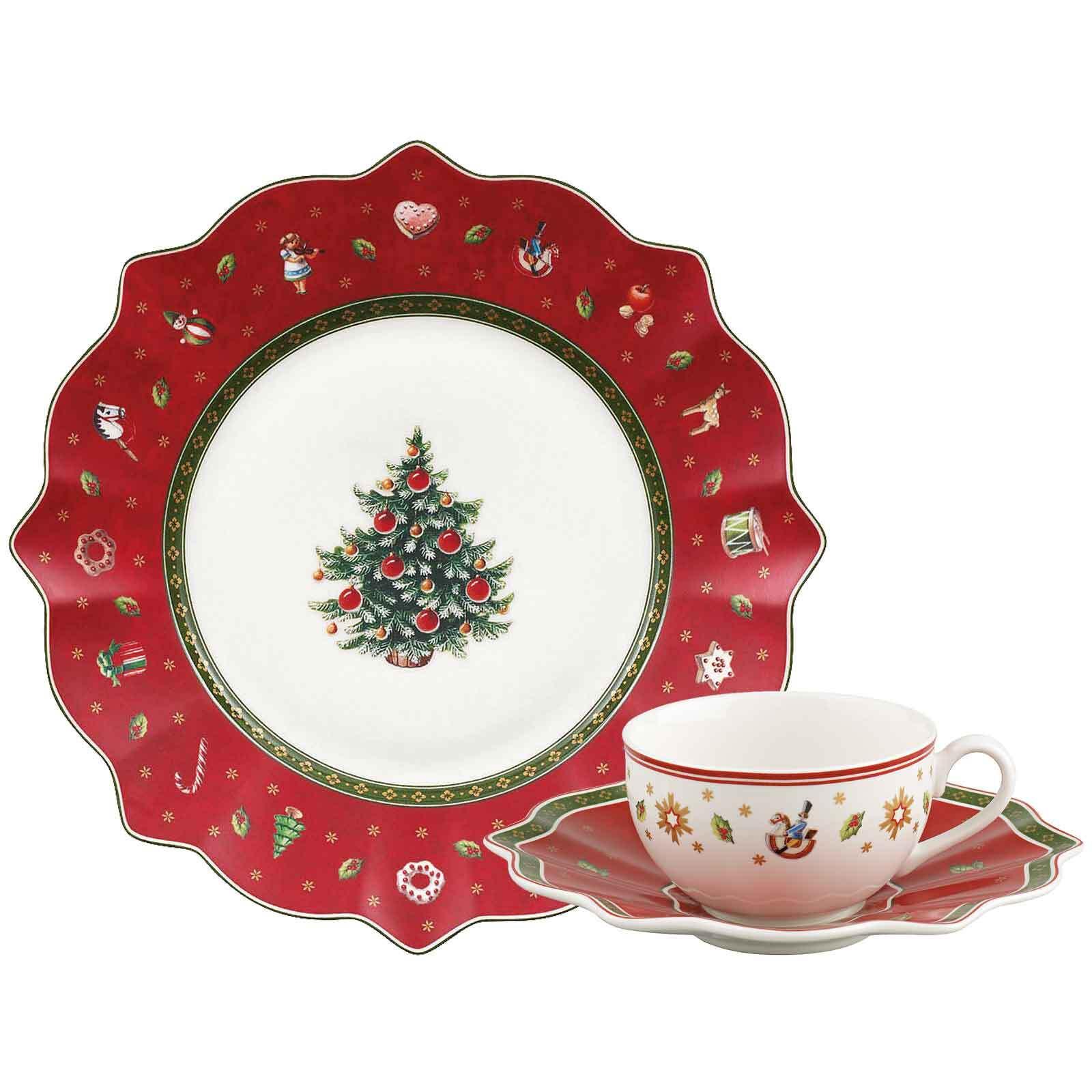 KAFFEESERVICE Toy's Delight rot 18-tlg. - Rot, Keramik (2/2/2cm) - Villeroy & Boch