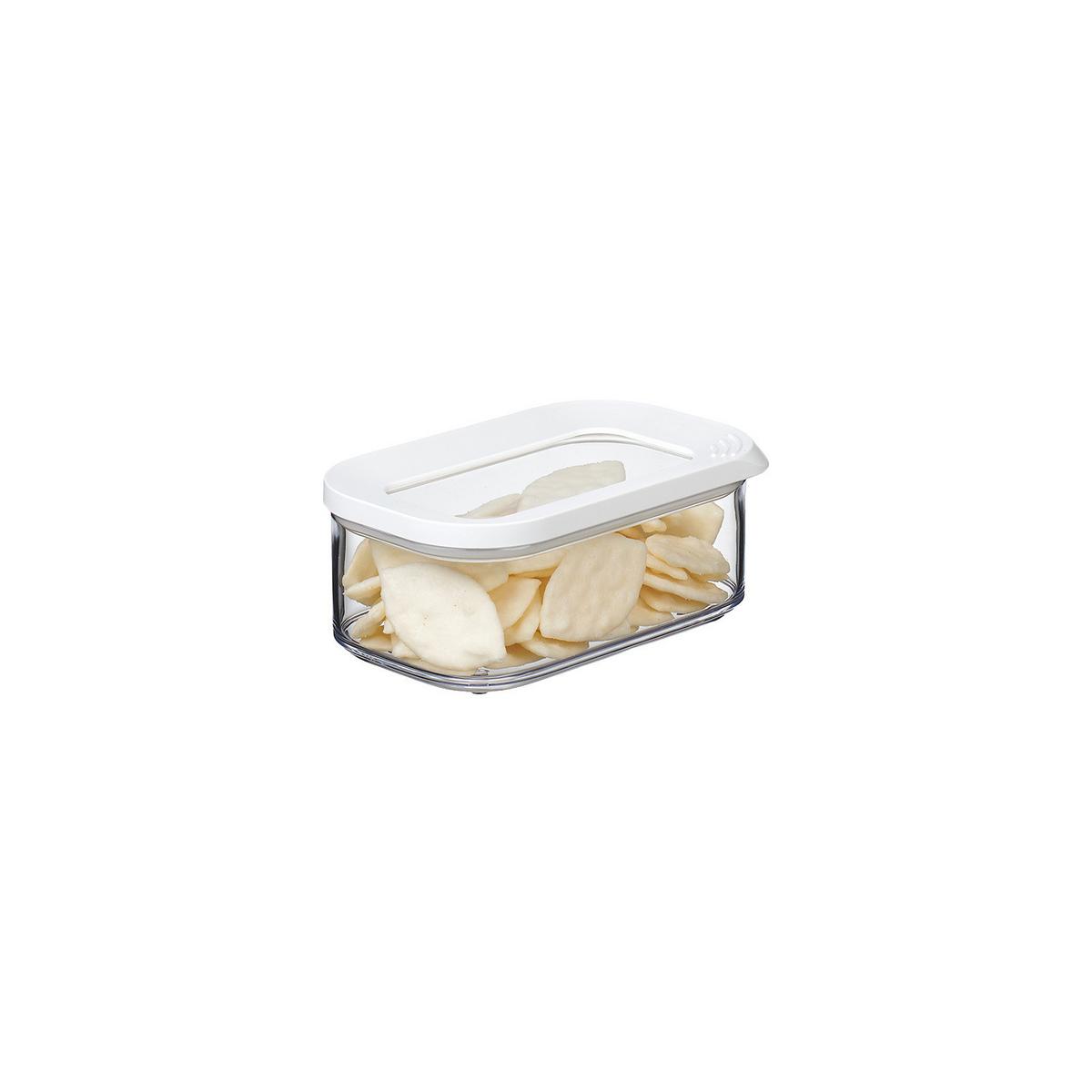 VORRATSDOSE Modula weiß 425 ml - Weiß, Kunststoff (9/5.9/14.4cm) - Mepal