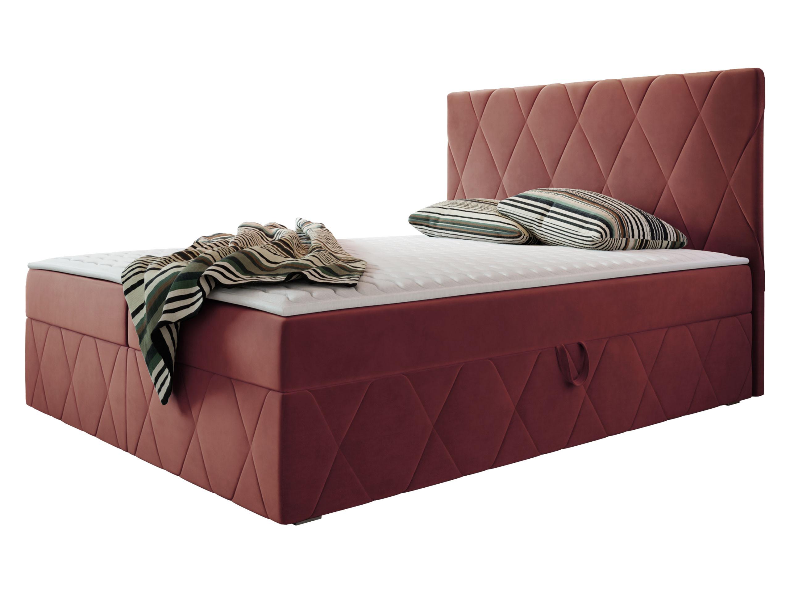 BOXBETT Simoti - H3 - Rosa, Holzwerkstoff (160/200cm) - MIRJAN24