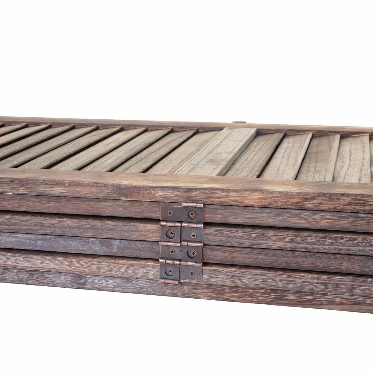 PARAVENT Dunkelbraun - Dunkelbraun, Holz (240/170/2cm) - MCW