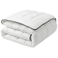 BETTDECKE Mikrofaser Mittelwarm 220/240 cm Koutra - Weiß, Textil (220/240cm) - Beliani