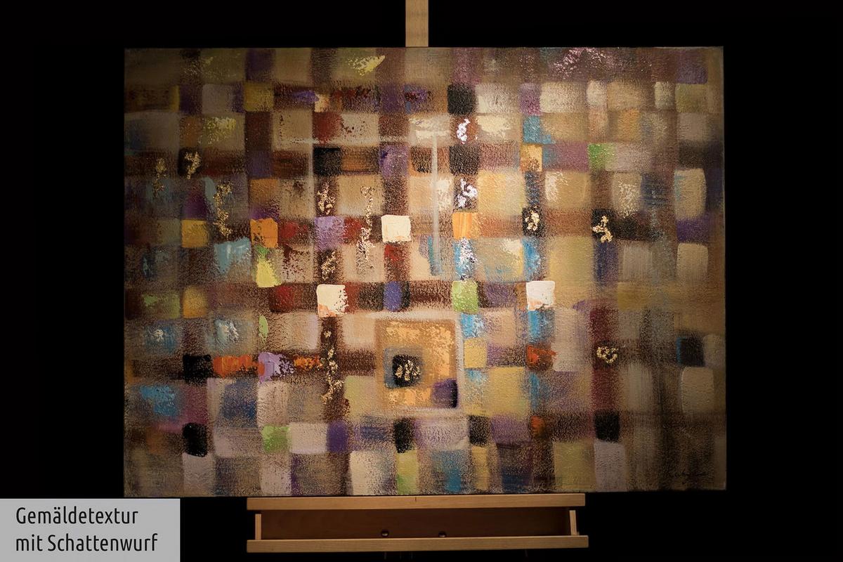 ACRYLBILD HANDGEMALT 100/75 cm - Multicolor, Holz/Textil (100/75cm) - KUNSTLOFT