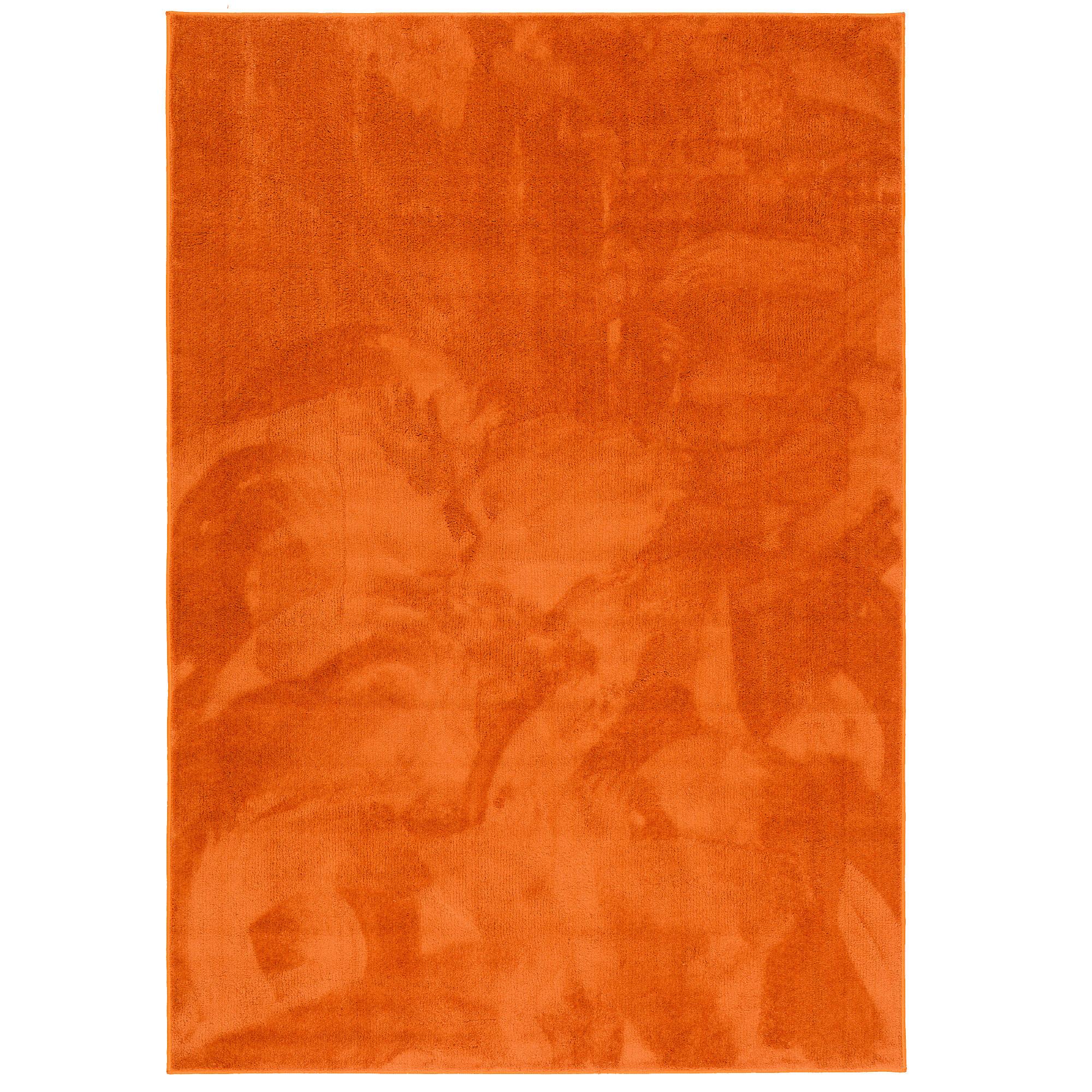 HOCHFLOR LANGFLOR TEPPICH SUPER SOFT MELIA - Orange, Textil (80/150cm) - Pergamon