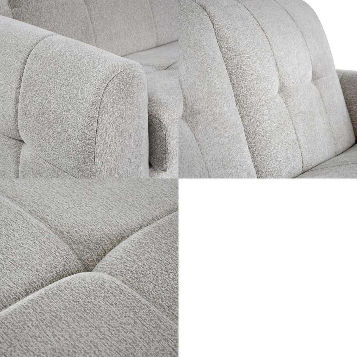 SCHLAFSOFA Pireus mit italienischem Gestell, 140x200, Beige - Beige/Schwarz, Textil (210/90/100cm) - Beautysofa