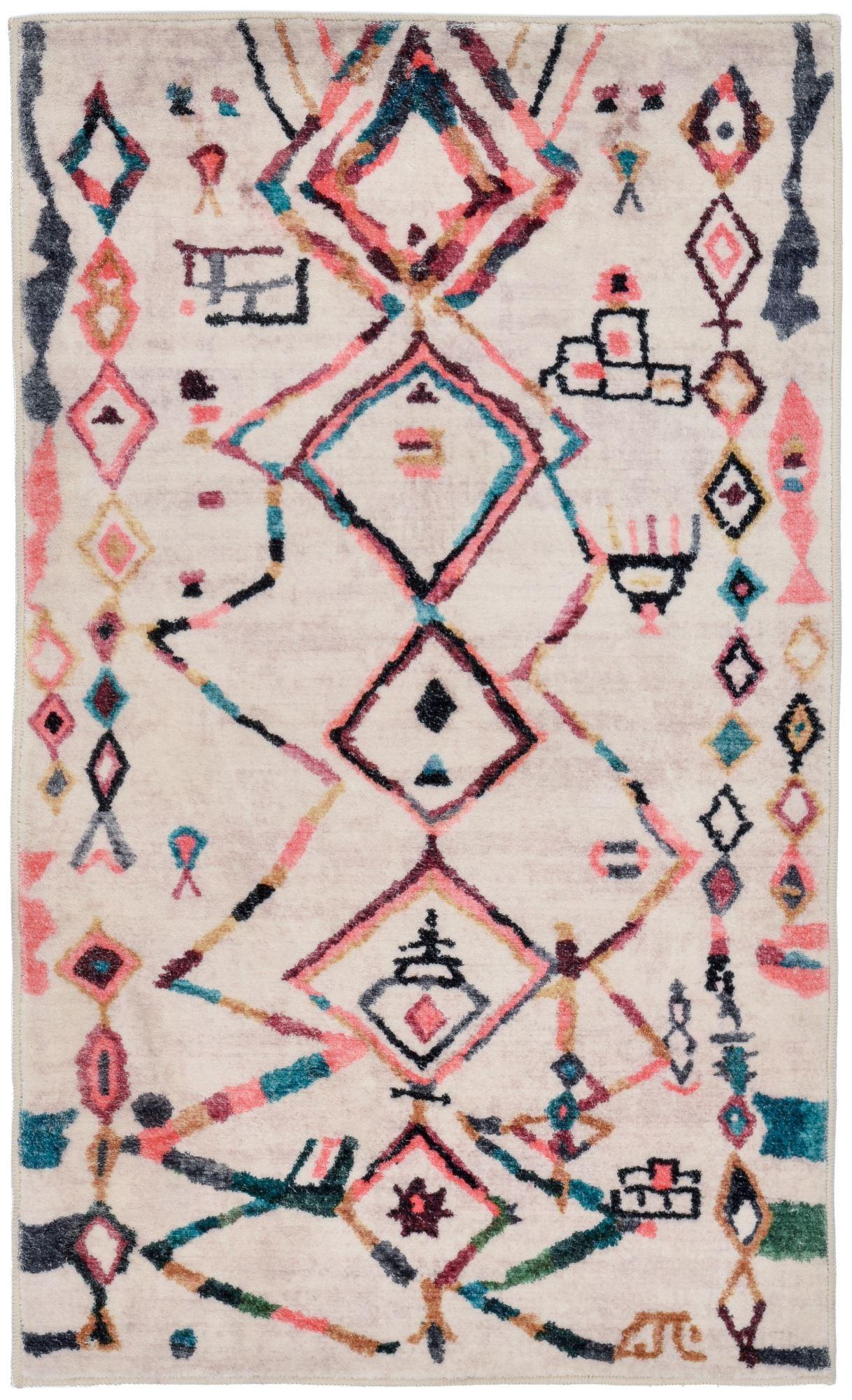 BADTEPPICH Ariella Bunt 60x100 cm - Multicolor, Textil (60/100cm) - Gino Falcone