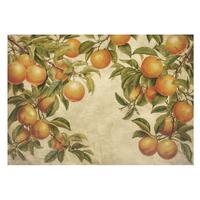 FOTOTAPETE 208x146 cm - Fruchtzweige - Grün, Textil (208/146cm) - Wallfluent