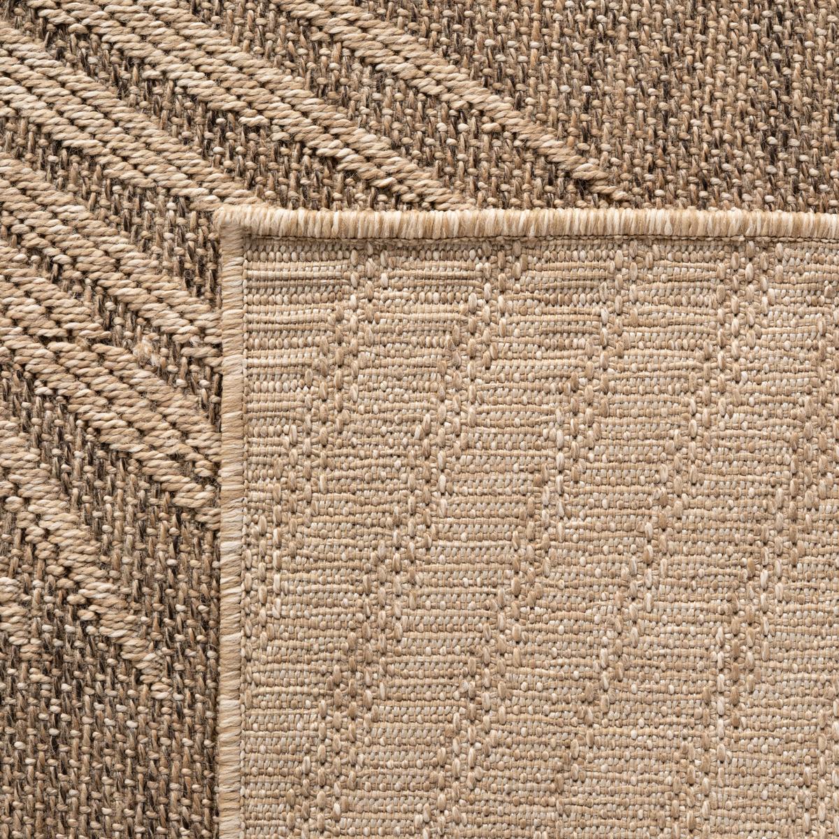 TEPPICH Outdoor ARLBERG in Braun, in Jute-Optik, 140 x 200 cm - Braun, Textil (200/140cm) - KADIMA DESIGN