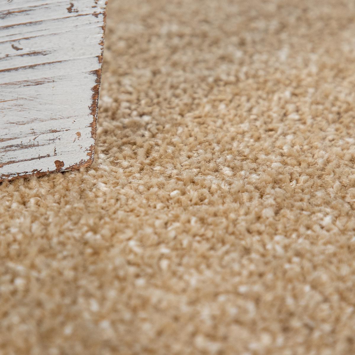 FLACHWEBETEPPICH Goldfarben Ø 160 cm - Goldfarben, Kunststoff (160/160cm) - TT Home