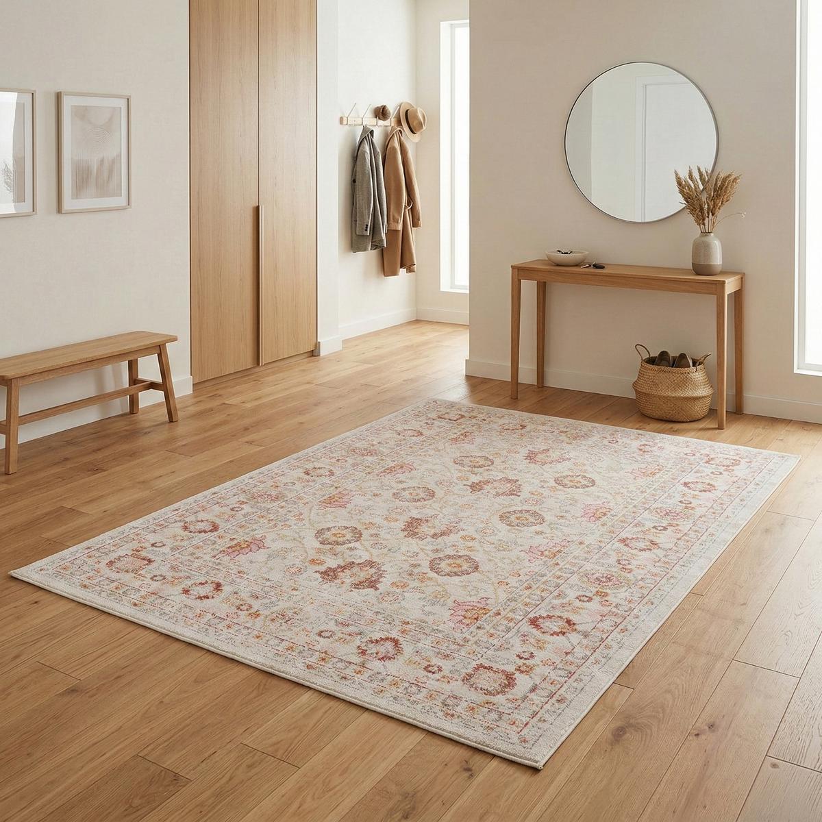 INDOOR OUTDOOR TEPPICH LAGOS VINTAGE - Creme, Textil (140/200cm) - Pergamon