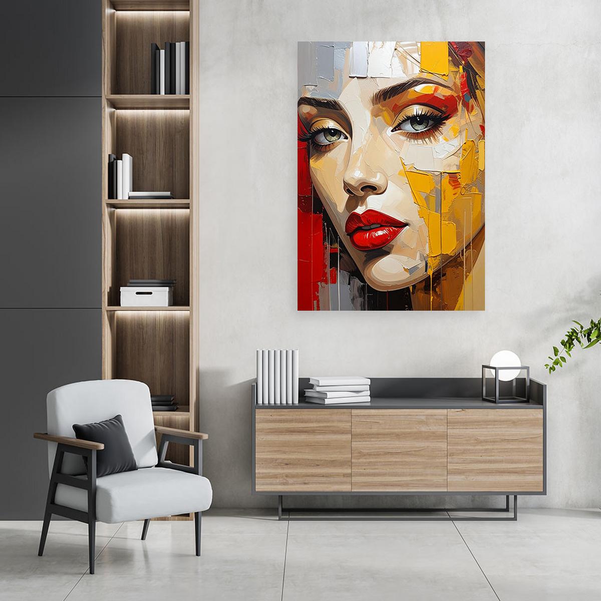 LEINWANDBILD Menschen & Charaktere 30x45cm - Multicolor, Textil (30/45cm) - Feeby