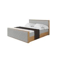 BOXBETT LOLLI9 -Z 160x200 - H4 Grau - Grau, Holzwerkstoff (160/200cm) - ALTDECOR
