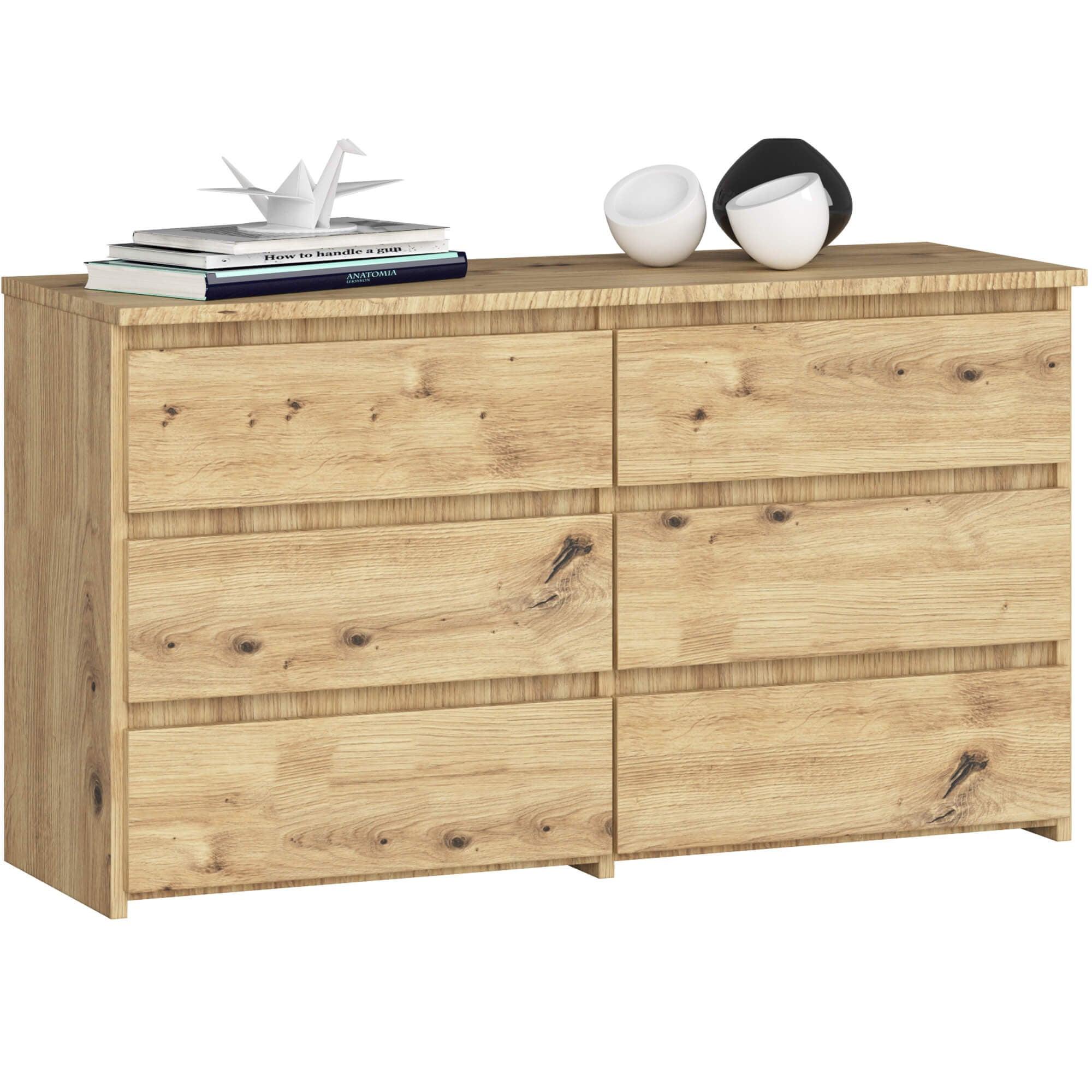 KOMMODE Eiche Artisan 57/100/35 - Eiche Artisan, Holzwerkstoff (100/57/35cm) - RAUMHIRSCH FURNITURE