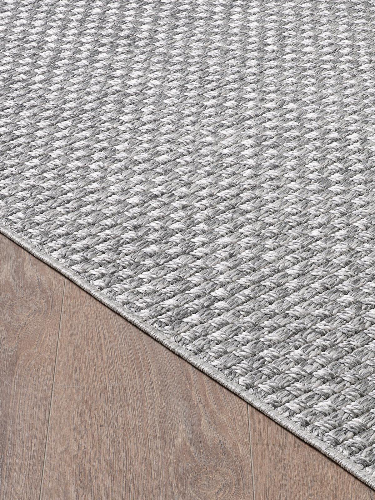 FLACHWEBTEPPICH BROYE Polypropylen - Grau, Textil (240/340cm) - KADIMA DESIGN