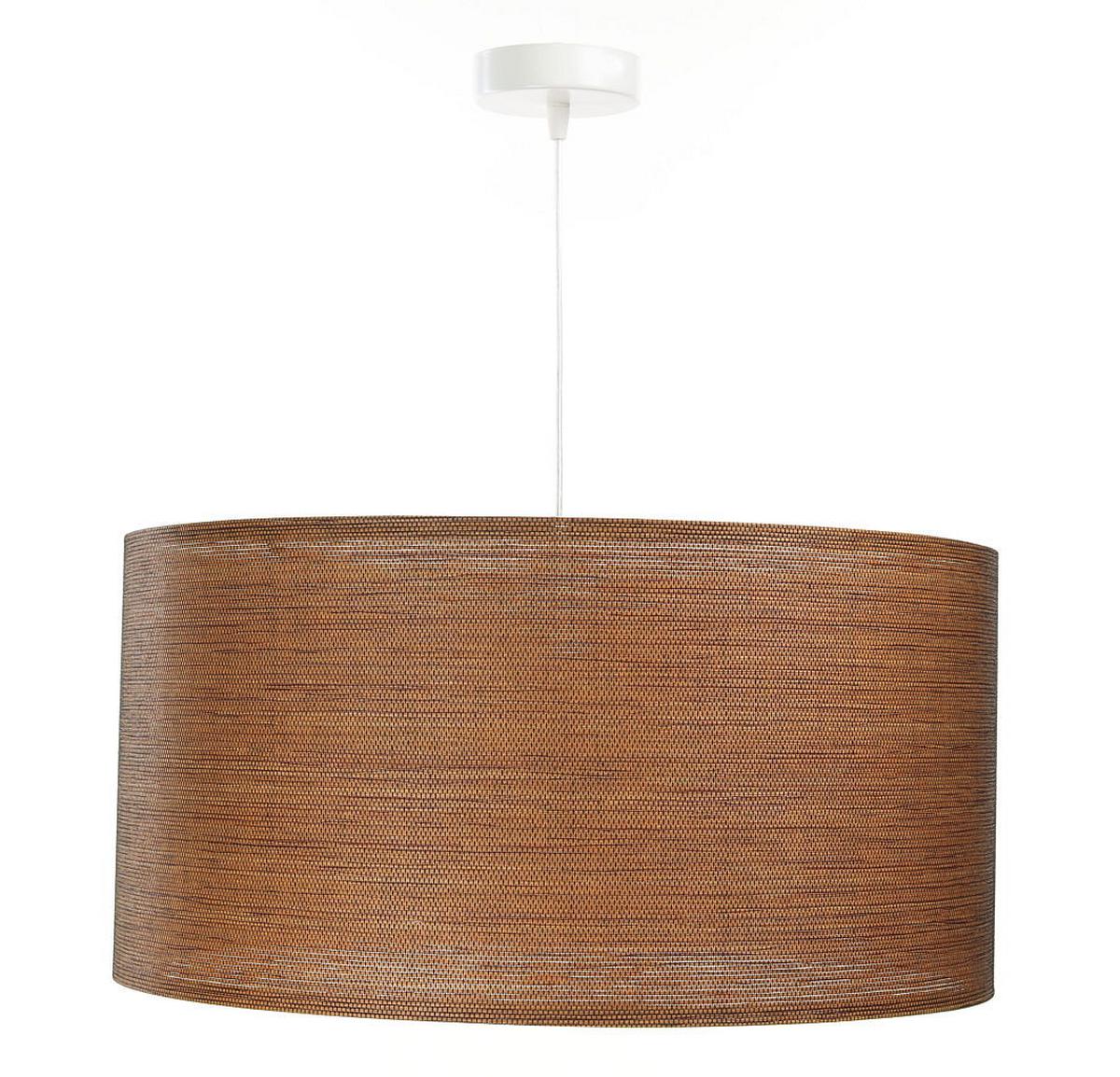HÄNGELEUCHTE Braun 60/30 cm - Braun, Kunststoff (60/1/30cm) - ONZENO