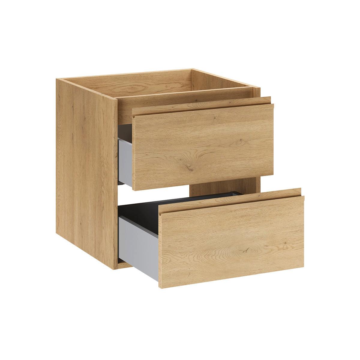 WASCHTISCHUNTERSCHRANK 50cm Edmé Holz - Braun, Holzwerkstoff (50/50/46cm) - Petits-meubles