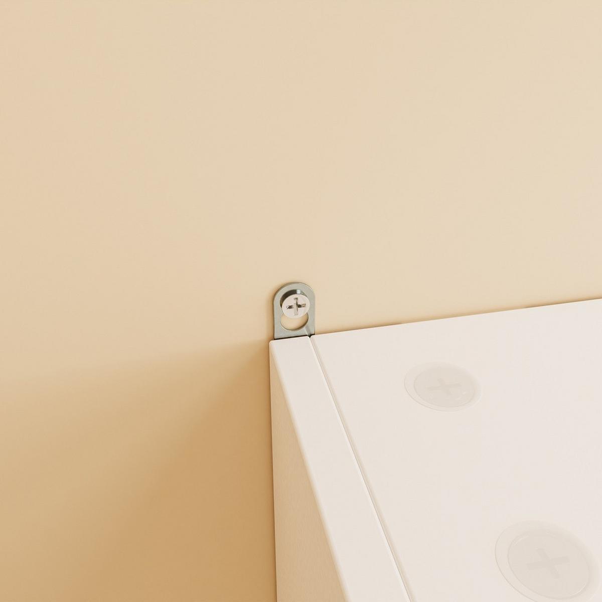 WANDSCHRANK zur Sammlungspräsentation FSB113-W - Ahornfarben, Fell (80/60/12.2cm) - SoBuy