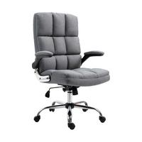 BÜROSTUHL Hellgrau - Hellgrau, Textil (73/120/72cm) - MCW