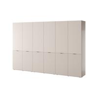 DREHTÜRENSCHRANK ATELIO 303/200/51 cm Modern Kleiderschrank 6-türig Kaschmir - Kaschmir, Holzwerkstoff (303/200/51cm) - MASSENO