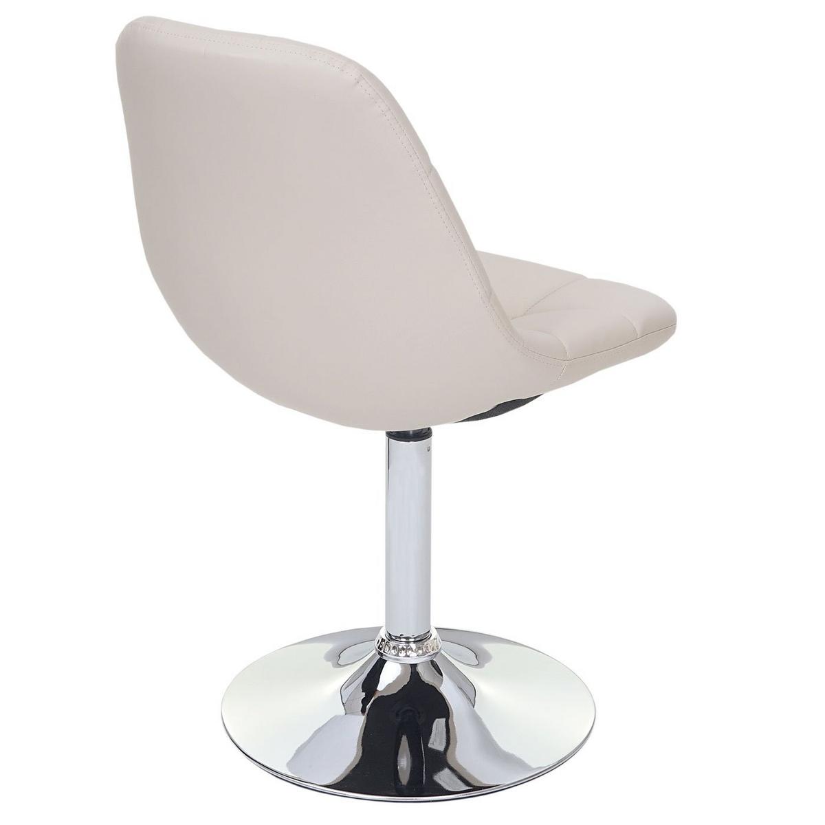 ESSZIMMERSTUHL Grau 6er-Set - Creme/Grau, Textil (47/84/50cm) - MCW