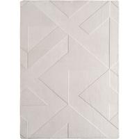 TEPPICH Kurzflor Waschbar LAVAREDO in Creme, geometrisch, 80 x 250 cm - Beige, Textil (250/80cm) - KADIMA DESIGN
