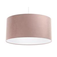 HÄNGELEUCHTE Rosa 60/30 cm - Pink/Weiß, Kunststoff (60/1.1/30cm) - ONZENO