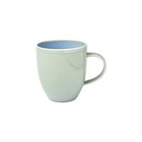 KAFFEEBECHER Crafted Blueberry 358 ml - Türkis, Keramik (0.358L) - like.Villeroy & Boch