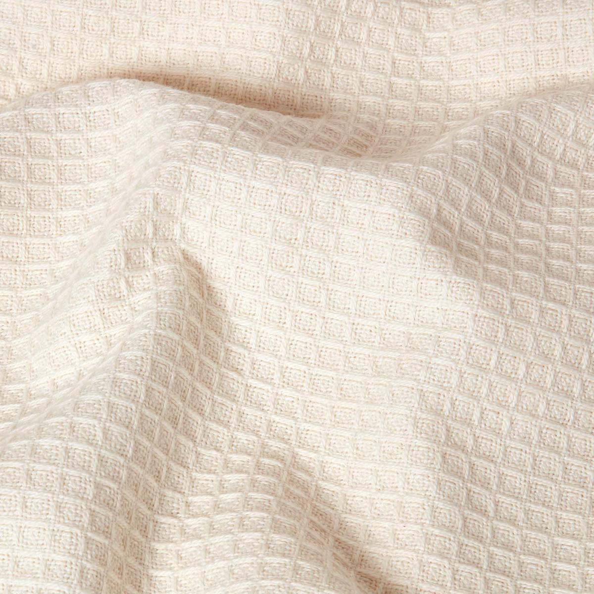BIO-WOHNDECKE Waffelpiqué 230/280 cm - Naturfarben, Textil (280/230cm) - Homescapes