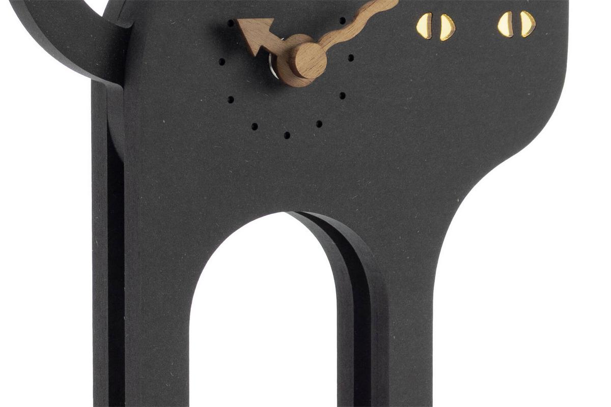 WANDUHR Design Schwarz 17/22 cm - Schwarz, Holzwerkstoff (17/22/1cm) - ONZENO