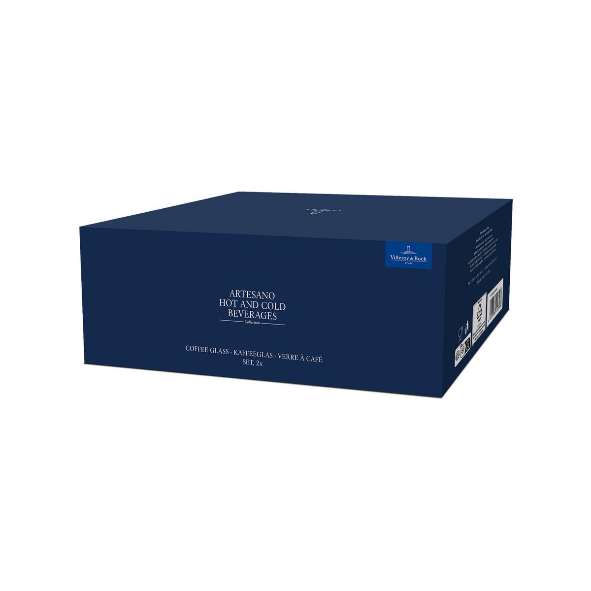 KAFFEEGLÄSER Artesano Hot & Cold transparent 180 ml 2er Set - Transparent, Glas (0.18L) - Villeroy & Boch