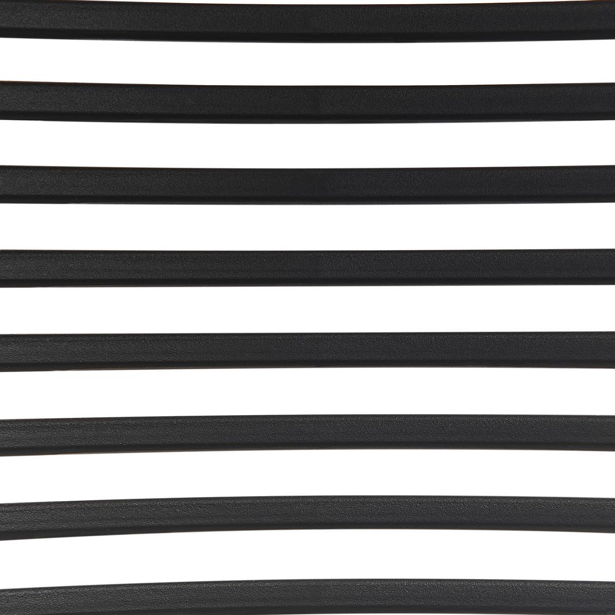 ESSZIMMERSTUHL 4er-Set Schwarz Montello - Schwarz/Braun, Kunststoff (46/84/54cm) - Beliani